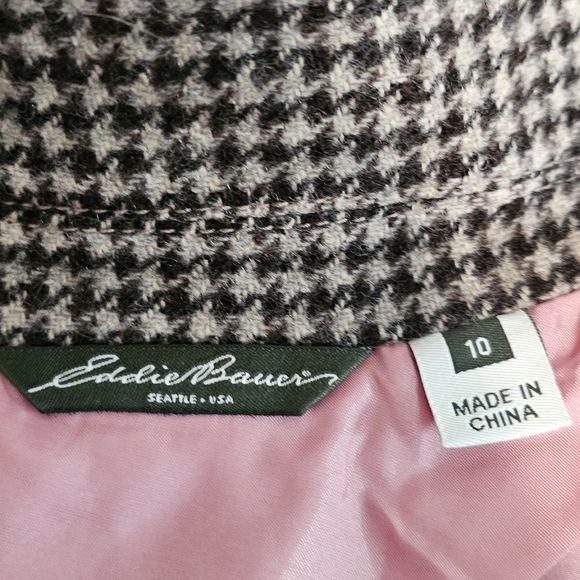 Eddie Bauer sz 10 wool blazer jacket - Picture 6 of 9